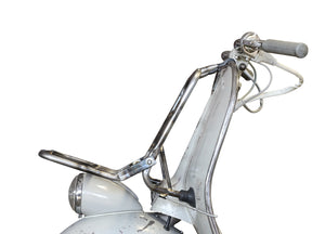 Vespa Largeframe Wideframe Rally Super Sprint VBB GS GT Motovespa Ulma Nanucci Fold Down Front Rack - Bare Metal