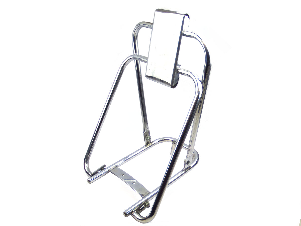 Vespa - Backrest - Flip Over - Stainless - No Pad Type - PX, PE,