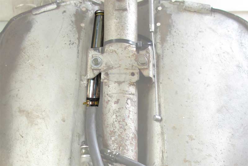 Lambretta Series 3 Li GP DL SX TV Nissin Hydraulic Hidden Remote Master Cylinder