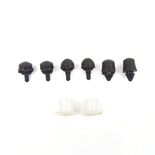 Vespa V50 V90 V100 Primavera ET3 Side Panel Bush & Buffer Kit