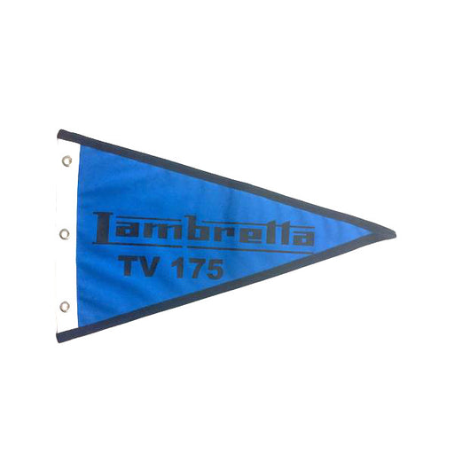 Flag Lambretta TV175 29cm x 18cm Blue & Black