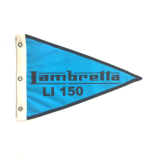 Lambretta Flag Li150 29cm x 18cm Blue