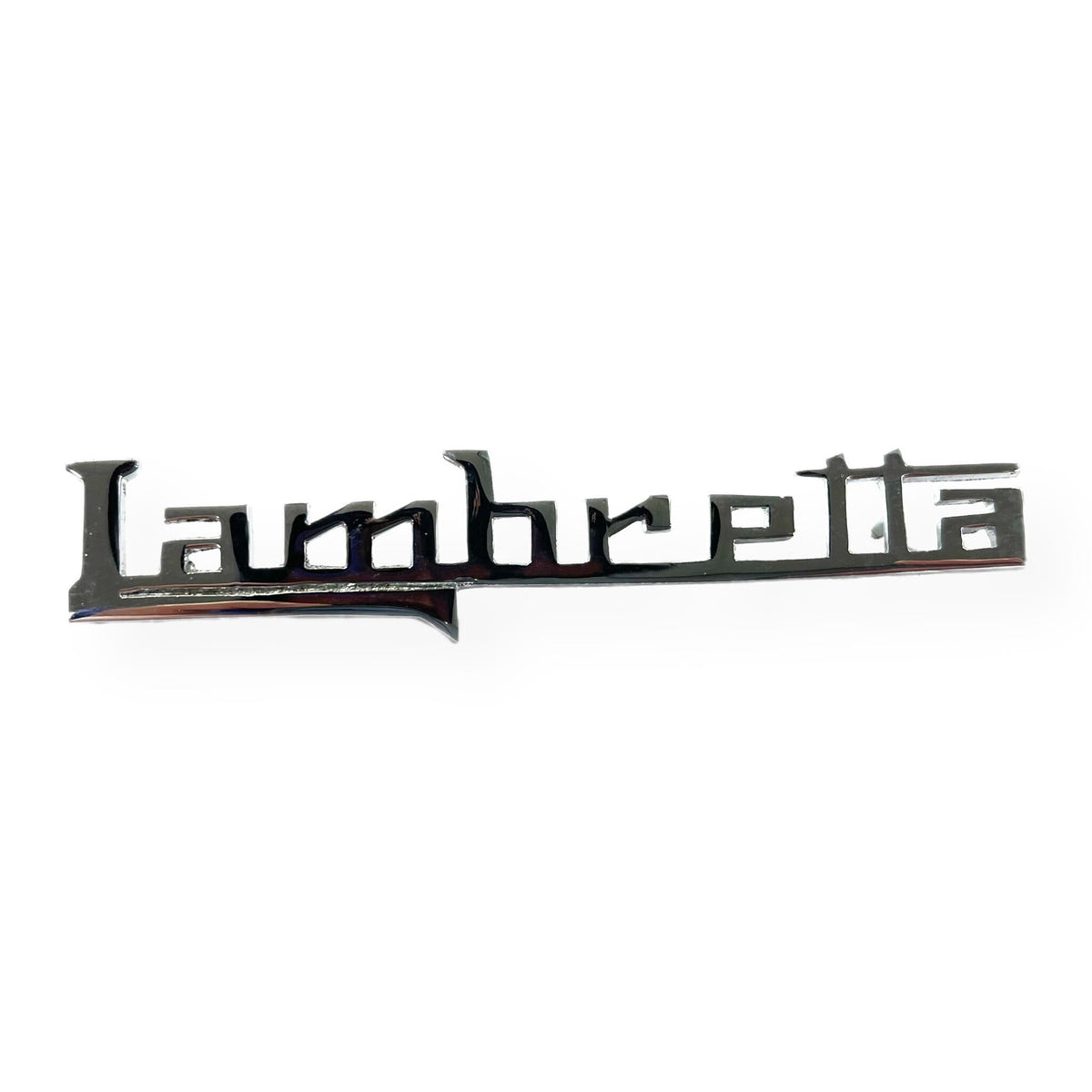 Lambretta GP DL Legshield Badge - Polished Alloy