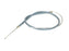 Lambretta Series 2 3 Li LiS SX TV BGM Rear Brake Cable - Grey
