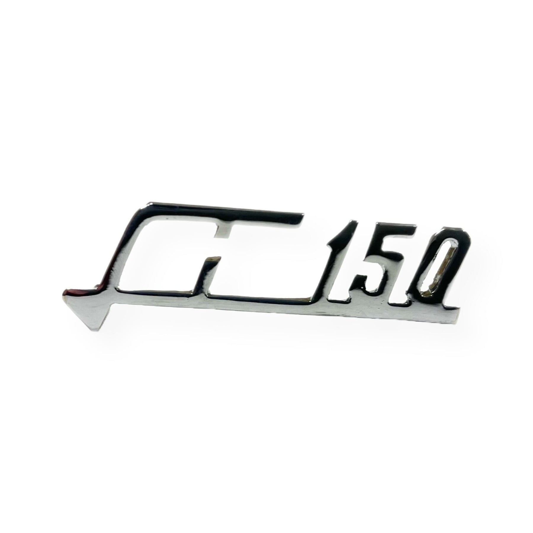 Lambretta Li150 Leg Shield Badge - Chrome