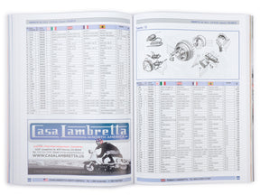 Lambretta Li GP DC SX TV J Lui CASA LAMBRETTA Spare Parts Catalogue 2022