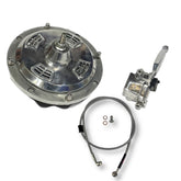 Lambretta S1-3 Li GP SX TV Hydraulic Outboard Billet Disc Brake with Anti Dive & Flat Disc