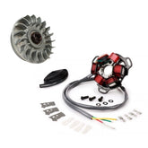 Lambretta Series 1-3 BGM PRO 12V Stator Plate HP V4.5 Silicone AC Electronic Ignition & Flywheel