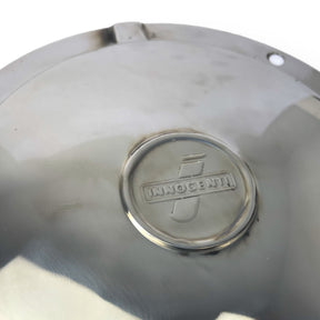 Lambretta Series 1 2 3 GP Li SX TV Innocenti Spare Wheel Cover Insert - Polished Stainless Steel