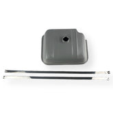 Lambretta Series 1 2 3 GP Li SX TV TS1 RB Cut Out Mid Range 12.5 Litre Petrol Tank With Right Side Cut