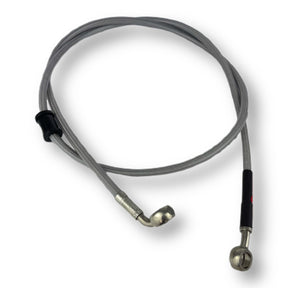 Lambretta Series 1 2 3 Li GP SX TV HEL Stainless Outboard Front Disc Brake Hydraulic Hose - Extra Long Extended Version - 14 Colour Options