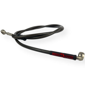 Lambretta Series 1 2 3 Li GP SX TV HEL Stainless Outboard Front Disc Brake Hydraulic Hose - Carbon