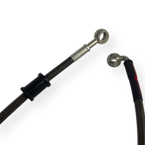 Lambretta Series 1 2 3 Li GP SX TV HEL Stainless Outboard Front Disc Brake Hydraulic Hose - Carbon