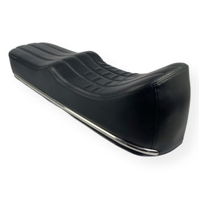 Lambretta Series 1 2 3 Li GP SX TV Humpback Nanucci Cafe Race Seat - Black