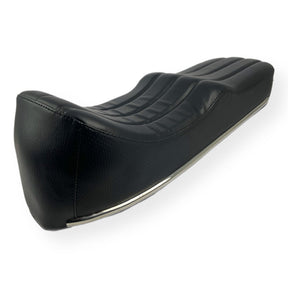 Lambretta Series 1 2 3 Li GP SX TV Humpback Nanucci Cafe Race Seat - Black