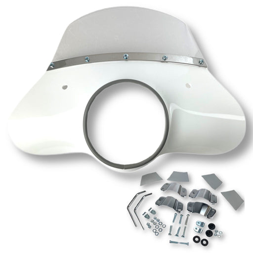 Lambretta Series 2 Li TV Series 3 Li MOD Style Flyscreen - White