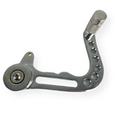 Lambretta Series 3 Li GP DL SX TV Chrome Billet Rear Brake Pedal w/ Bearing Mechanism - One Piece Design