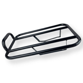 Lambretta Series 3 Li GP SX TV 60's Style Rear Sprint Rack Carrier - Black Powder Coat