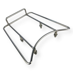 Lambretta Series 3 Li GP SX TV Ancillotti Cut Out Slim Line Rear Sprint Rack - Stainless