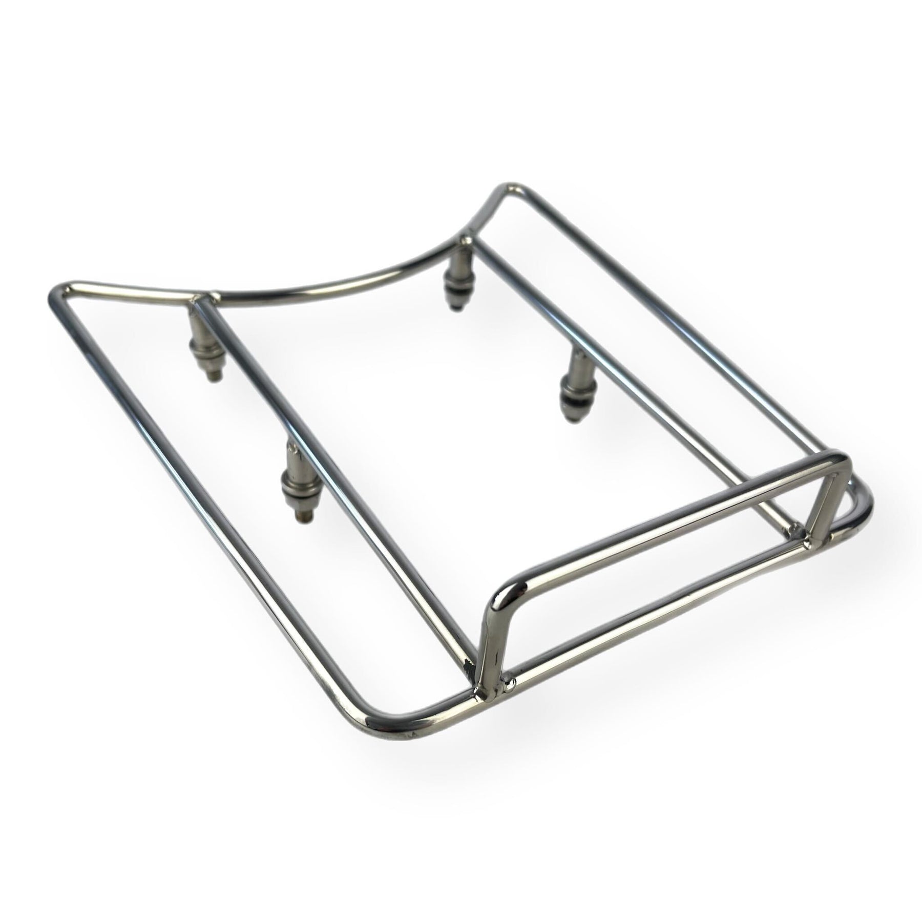 Lambretta Series 3 Li GP SX TV Ancillotti Cut Out Slim Line Rear Sprint Rack - Stainless