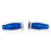 Lambretta Series 3 Li GP SX TV Balloon Grips Dot Type 22mm - Blue