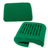 Lambretta Series 3 Li GP SX TV Kickstart and Brake Pedal Rubber Bundle - Green