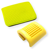 Lambretta Series 3 Li GP SX TV Kickstart and Brake Pedal Rubber Bundle - Yellow