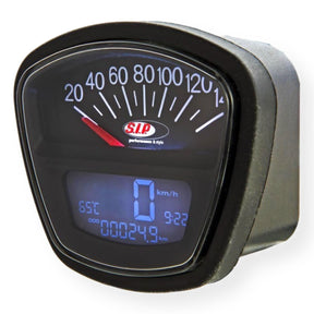 Lambretta Series 3 Li SX TV GP SIP Speedometer Rev Counter - Black