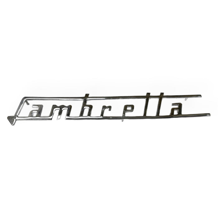 Lambretta Series 3 Li Special SX Legshield Badge - Chrome