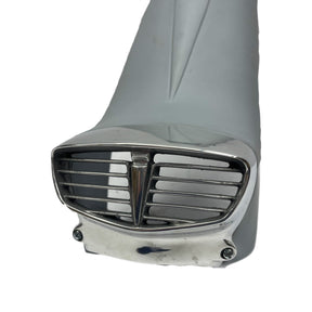 Lambretta Series 3 SX150 Li Special Horncover Horncast with Polished Grill -  Late Square Badge Type