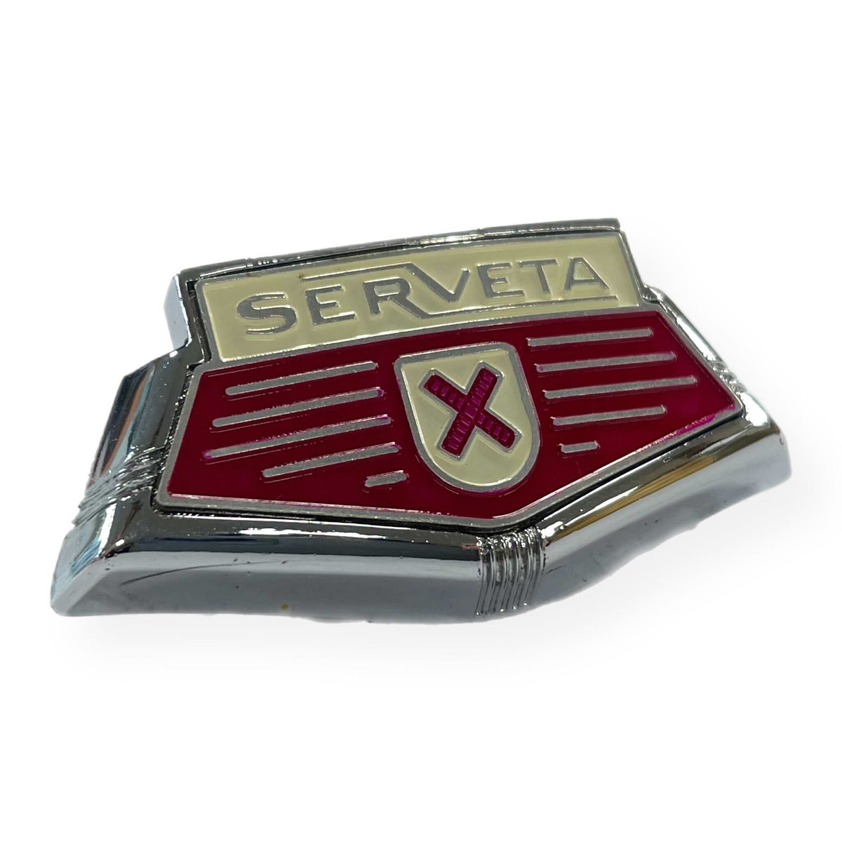 Lambretta Serveta Horncover Horncast Badge Shield