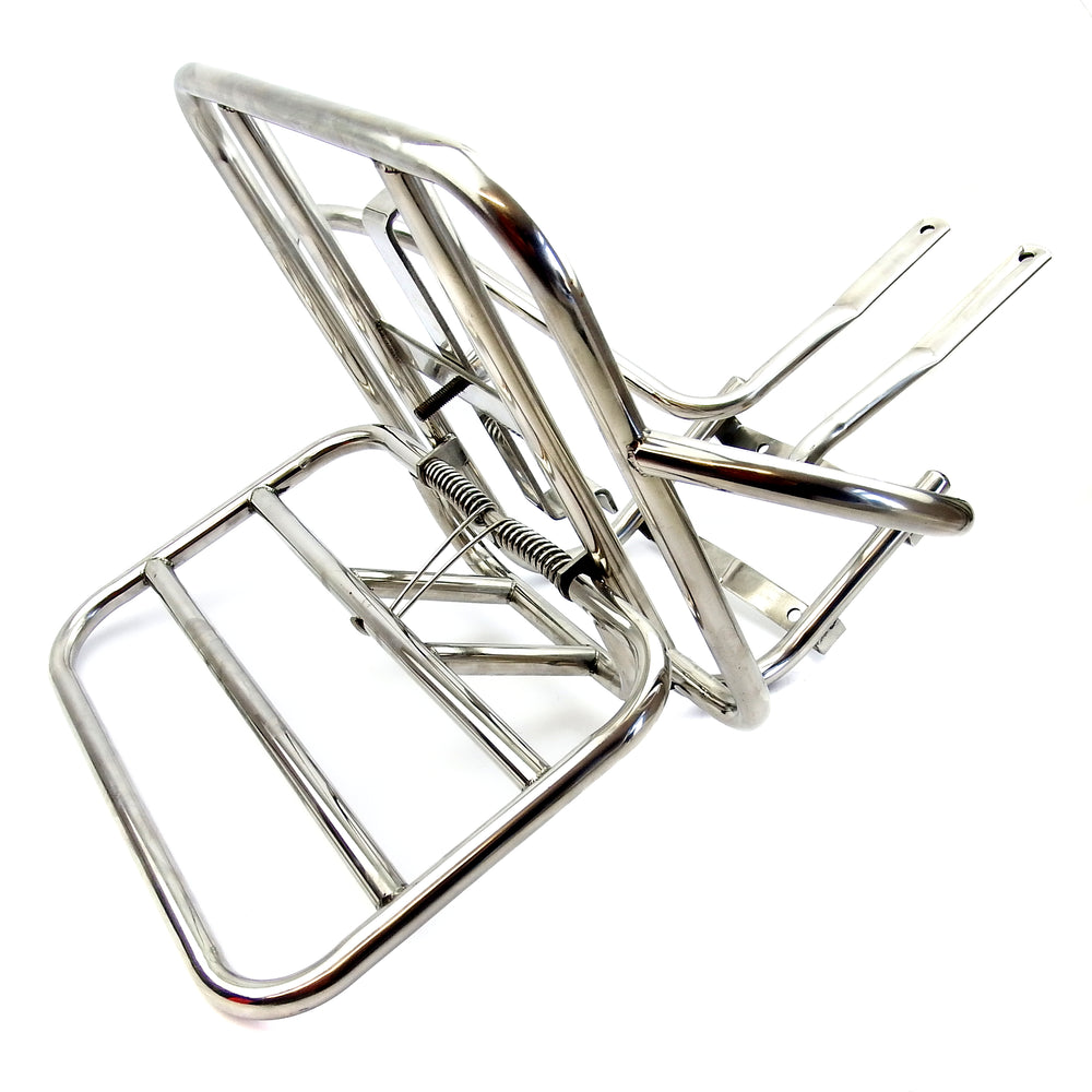 Lambretta Series 3 Li GP SX TV 2 in 1 Rear Jimmy Style Rear Rack - Pol