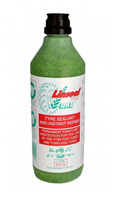Goop OKO Linseal Tyre Sealant for Tubes and Tubeless Tyres - Prevents Punctures 1000ml / 1L