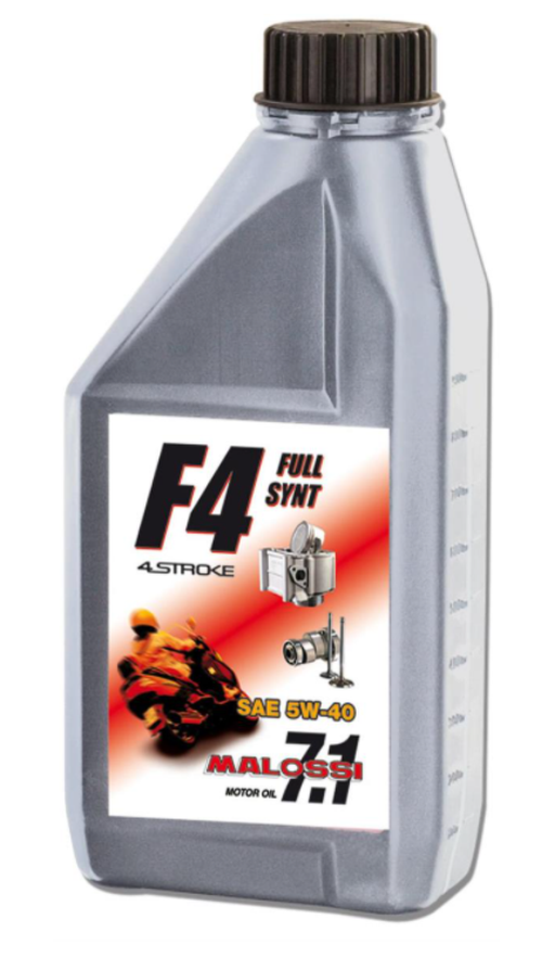 Malossi 4-Stroke 7.1 Sport 5W-40 Fully Synthetic Oil - 1 Litre