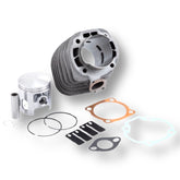 Malossi Racing Cylinder Kit 124cc for Minarelli 100cc Aprilia, MBK, Italjet, Yamaha Aerox 57.5mm - Beedspeed