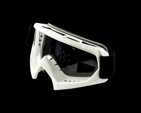 Motocross MX Offroad Anti Fog Triple Foam Goggles - White