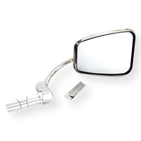 Motorcycle Scooter Bar End Mirror - Stainless Steel