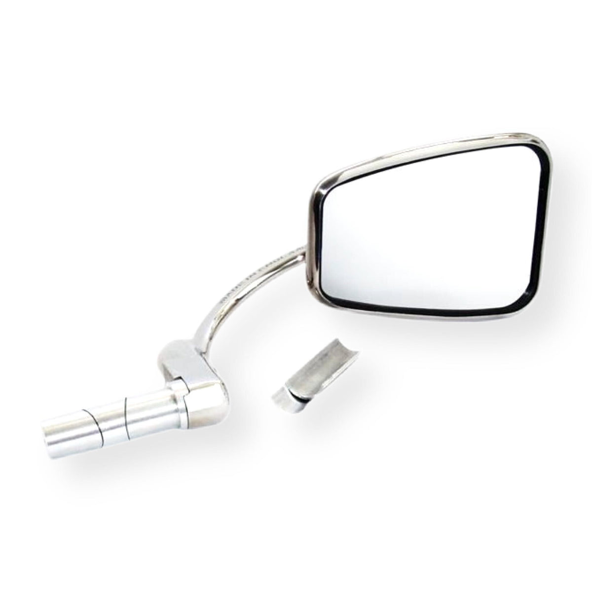 Motorcycle Scooter Bar End Mirror - Stainless Steel