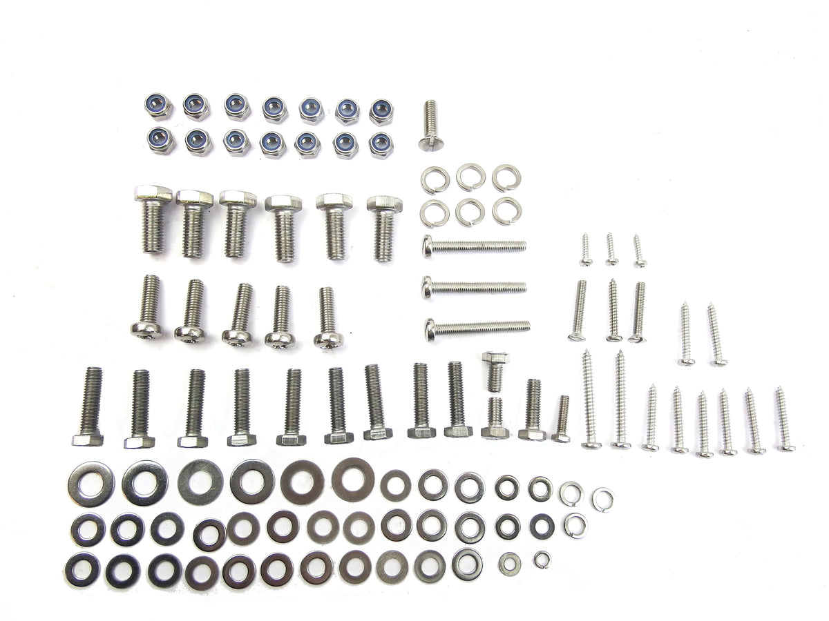 Vespa PK 104 Piece Fixing Kit S.S