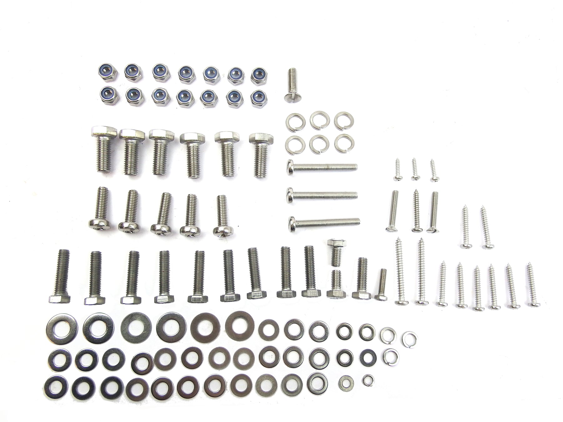 Vespa PK 104 Piece Fixing Kit S.S