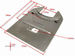 Vespa PK S/XL/XL2 Floor Board Repair Section