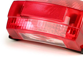 Vespa PX PE P125X P150X P200E (Upto 1984) Red Light Lamp Rear Light Unit - Red Black Surround