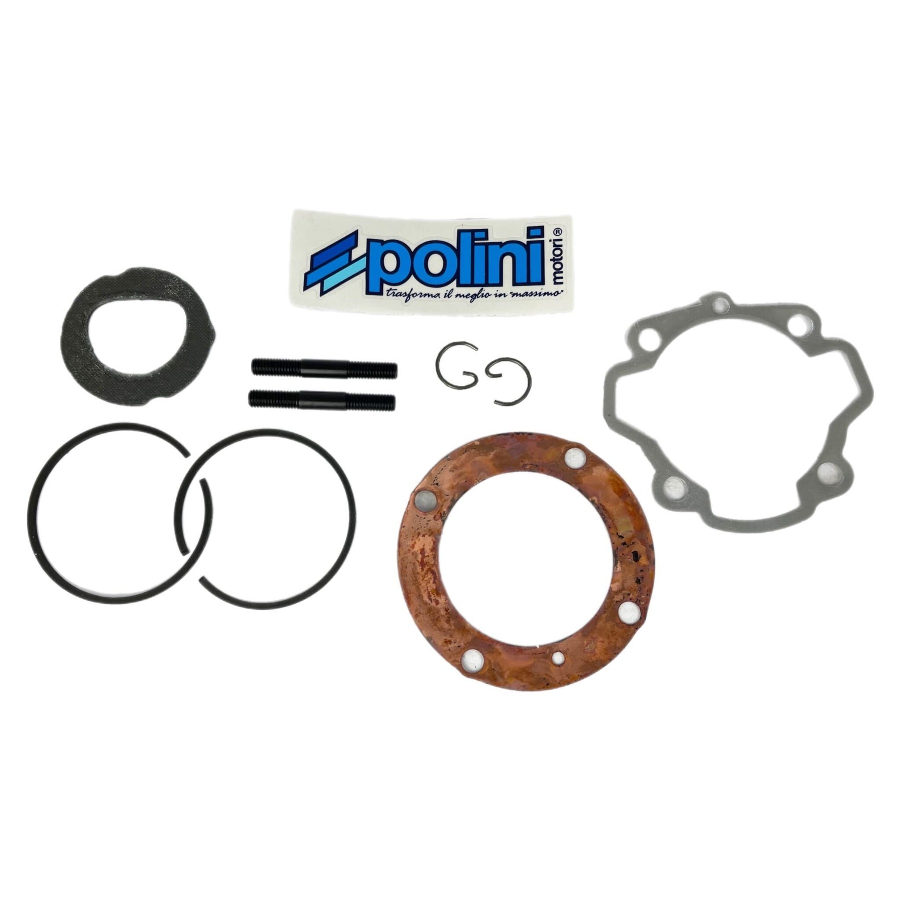 thumbnail image 2 of Original Polini Cylinder Head Gasket (D.43) For Piaggio Hello Bravo / Vintage Mopeds 2 of 6