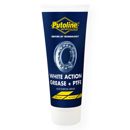 Putoline Multi Purpose White Action Grease PTFE 100g Tube - Multi Purpose Lubricant