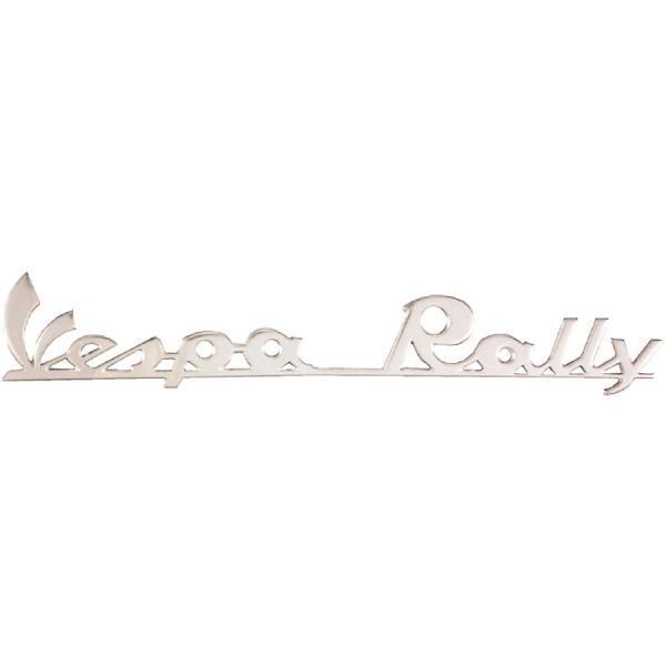 Vespa Rally 180 200 Legshield Badge - Old Scroll Type