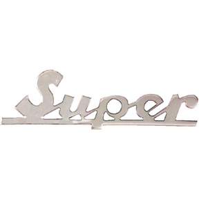 Vespa 150 Super Legshield Badge