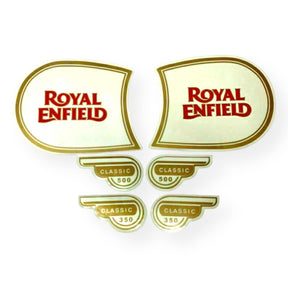 Royal Enfield Fuel Tank & Tool Box Sticker Set