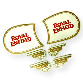 Royal Enfield Fuel Tank & Tool Box Sticker Set