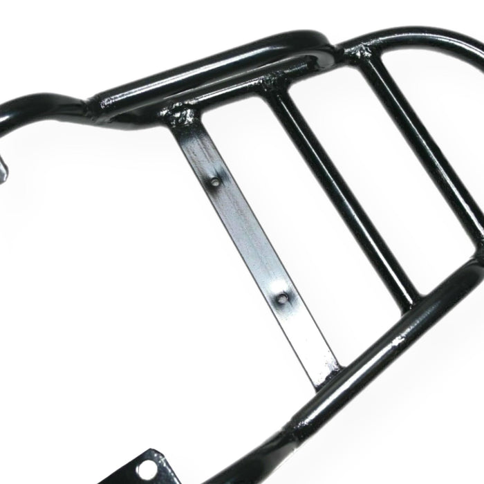Interceptor With Rear Rack Royal Enfield Interceptor 650cc Rear Luggage Rack - Black– Beedspeed