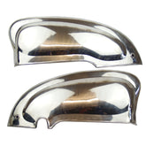 Lambretta Series 2 Li TV Side Panels - Polished Stainless Steel